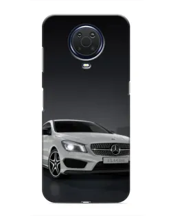 Чехол для Nokia G20 с картинкой «Mercedes AMG GT Silver»