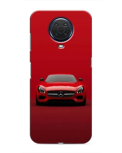 Чехол для Nokia G20 с картинкой «Красный Mercedes AMG»