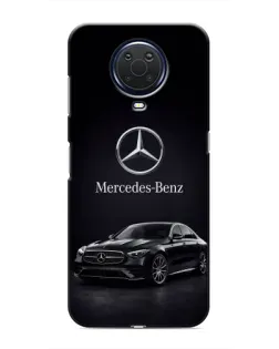 Чехол для Nokia G20 с картинкой «Mercedes — решетка радиатора»