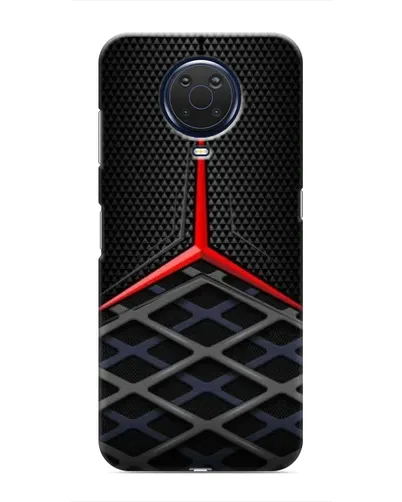 Чехол для Nokia G20 с картинкой «Mercedes Carbon Grid»