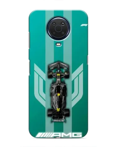 Чехол для Nokia G20 с картинкой «Mercedes AMG Petronas»
