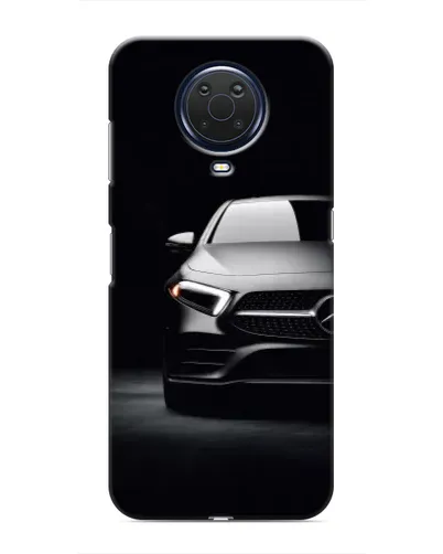 Чехол для Nokia G20 с картинкой «Свет фар Mercedes»