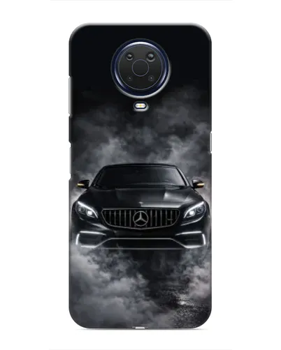 Чехол для Nokia G20 с картинкой «Mercedes в дыму»