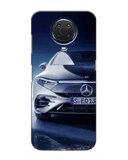 Чехол для Nokia G20 с картинкой «Mercedes EQ — будущее»