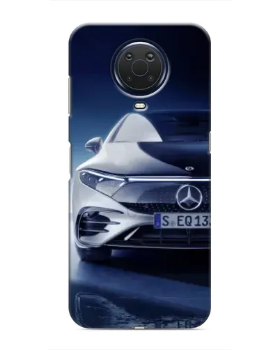 Чехол для Nokia G20 с картинкой «Mercedes EQ — будущее»