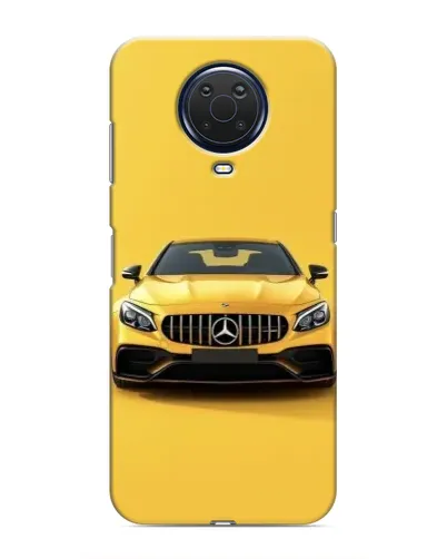 Чехол для Nokia G20 с картинкой «Желтый Mercedes GT»