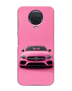 Чехол для Nokia G20 с картинкой «Розовый Mercedes AMG» Чехол для Nokia G20 с картинкой «Розовый Mercedes AMG»