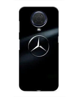 Чехол для Nokia G20 с картинкой «Mercedes на металле» Чехол для Nokia G20 с картинкой «Mercedes на металле»