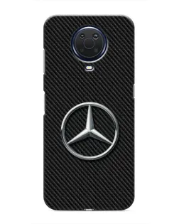 Чехол для Nokia G20 с картинкой «Карбоновый Mercedes стиль» Чехол для Nokia G20 с картинкой «Карбоновый Mercedes стиль»