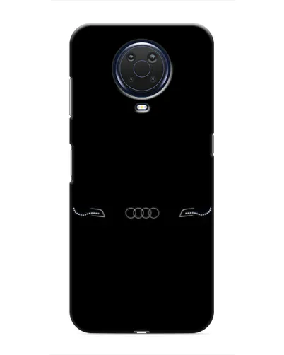 Чехол для Nokia G20 с картинкой «Audi — световой подпись»