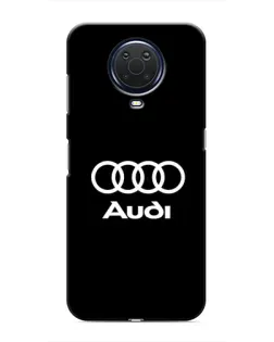 Чехол для Nokia G20 с картинкой «Классическое лого Audi»