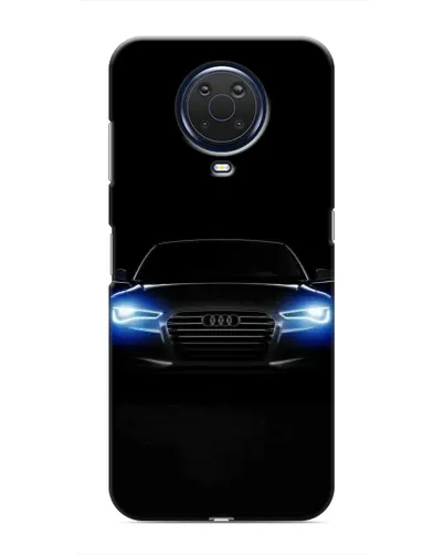 Чехол для Nokia G20 с картинкой «Audi в неоне»
