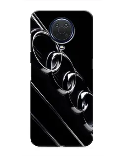 Чехол для Nokia G20 с картинкой «Audi — абстрактные кольца»