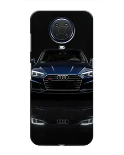 Чехол для Nokia G20 с картинкой «Audi — ночное отражение»