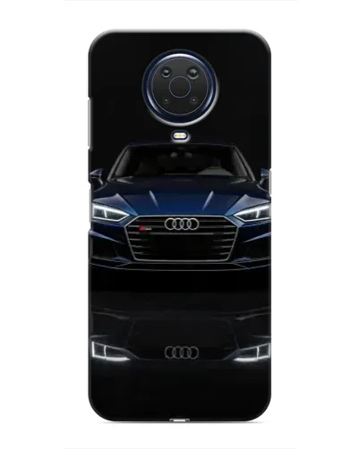 Чехол для Nokia G20 с картинкой «Audi — ночное отражение»