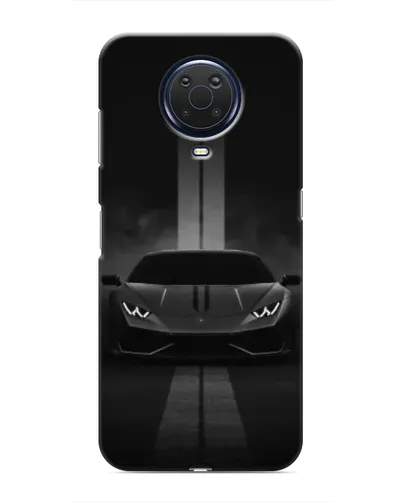 Чехол для Nokia G20 с картинкой «Lamborghini симметрия дорог»