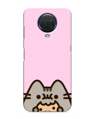 Чехол для Nokia G20 с картинкой «Pusheen и печенье»
