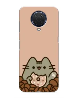 Чехол для Nokia G20 с картинкой «Кофейный Пушин» Чехол для Nokia G20 с картинкой «Кофейный Пушин»