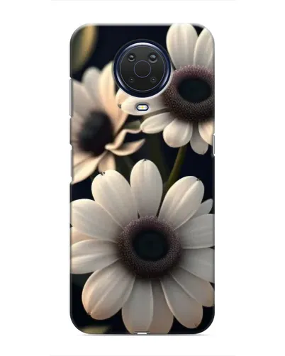 Чохол для Nokia G20 з картинкою «Білі маргаритки макро»