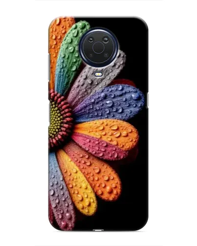 Чохол для Nokia G20 з картинкою «Райдужна квітка»