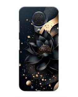 Чохол для Nokia G20 з картинкою «Чорний лотос»