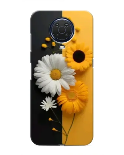 Чохол для Nokia G20 з картинкою «Соняшник та ромашка»