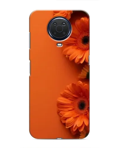 Чохол для Nokia G20 з картинкою «Помаранчеві гербери»