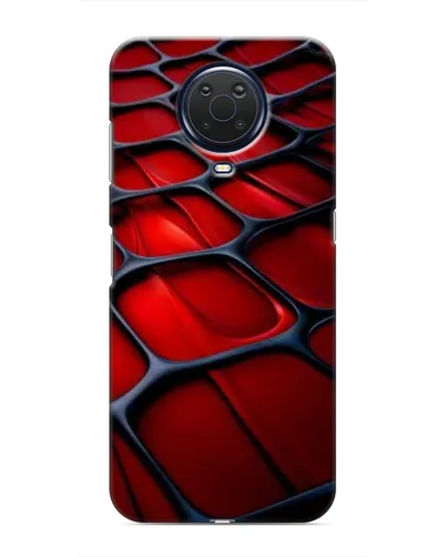 Чохол для Nokia G20 з картинкою «Червона глянцева сітка» Чохол для Nokia G20 з картинкою «Червона глянцева сітка»