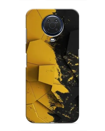 Чохол для Nokia G20 з картинкою «Золоті уламки геометрії» Чохол для Nokia G20 з картинкою «Золоті уламки геометрії»