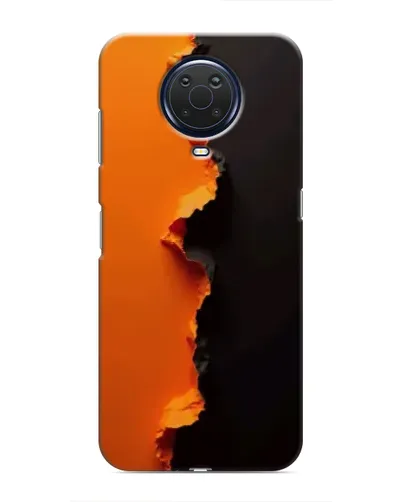 Чохол для Nokia G20 з картинкою «Помаранчевий розлом» Чохол для Nokia G20 з картинкою «Помаранчевий розлом»