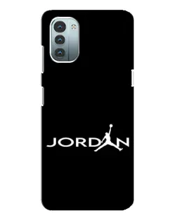 Чохол для Nokia G21 з картинкою «Jordan White Logo» Чохол для Nokia G21 з картинкою «Jordan White Logo»