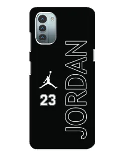 Чохол для Nokia G21 з картинкою «Jordan Vertical» Чохол для Nokia G21 з картинкою «Jordan Vertical»