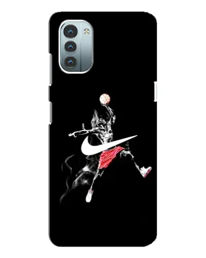 Чехол для Nokia G21 с картинкой «Jordan Jumpman»