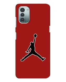 Чохол для Nokia G21 з картинкою «Jordan Red Back» Чохол для Nokia G21 з картинкою «Jordan Red Back»