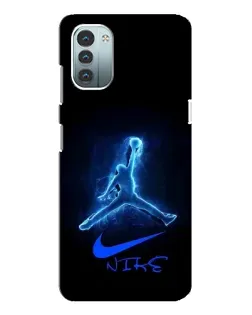 Чохол для Nokia G21 з картинкою «Jordan Neon Blue» Чохол для Nokia G21 з картинкою «Jordan Neon Blue»