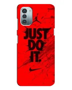 Чохол для Nokia G21 з картинкою «Nike Just Do It» Чохол для Nokia G21 з картинкою «Nike Just Do It»