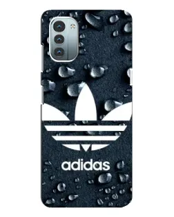 Чохол для Nokia G21 з картинкою «Adidas Trefoil Blue»