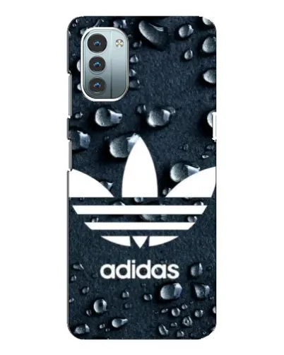 Чохол для Nokia G21 з картинкою «Adidas Trefoil Blue»