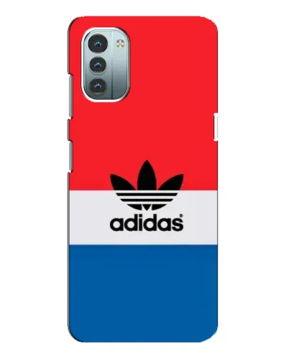 Чохол для Nokia G21 з картинкою «Ретро блоки Adidas»