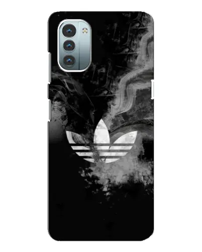 Чохол для Nokia G21 з картинкою «Абстрактний дим Adidas»