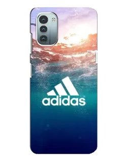 Чохол для Nokia G21 з картинкою «Океанська глибина адідас»