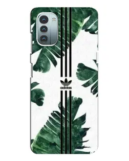 Чохол для Nokia G21 з картинкою «Пальмове листя адідас»