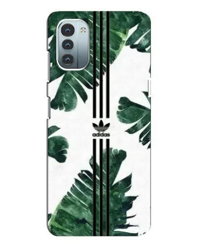 Чохол для Nokia G21 з картинкою «Пальмове листя адідас»