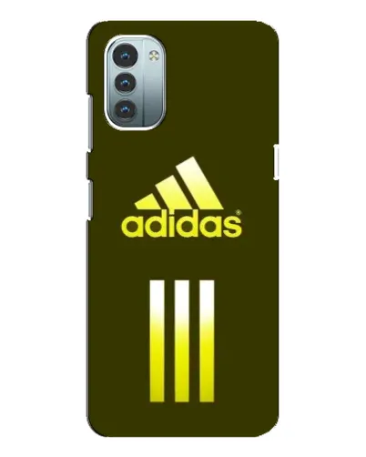 Чохол для Nokia G21 з картинкою «Оливковий градієнт Adidas»