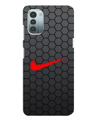 Чохол для Nokia G21 з картинкою «Nike — карбонова сітка» Чохол для Nokia G21 з картинкою «Nike — карбонова сітка»