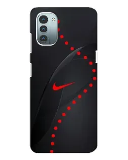 Чохол для Nokia G21 з картинкою «Абстрактний дизайн Nike»