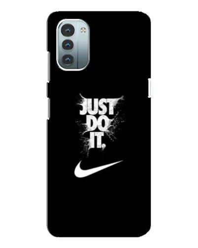 Чохол для Nokia G21 з картинкою «Текстовий принт Nike» Чохол для Nokia G21 з картинкою «Текстовий принт Nike»