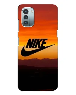 Чохол для Nokia G21 з картинкою «Nike — вечірній горизонт»