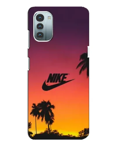 Чохол для Nokia G21 з картинкою «Nike на заході сонця» Чохол для Nokia G21 з картинкою «Nike на заході сонця»
