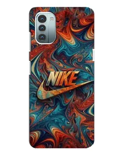 Чохол для Nokia G21 з картинкою «Nike в абстракції»